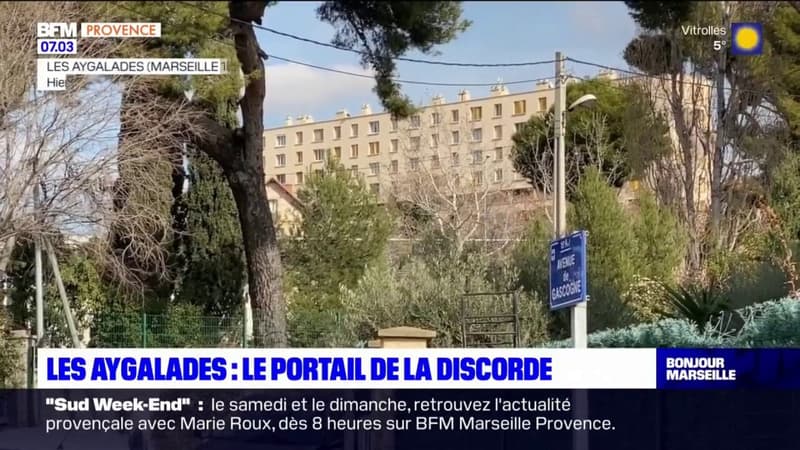 Marseille: les habitants des Castors des Aygalades se mobilisent pour l'installation d'un portail
