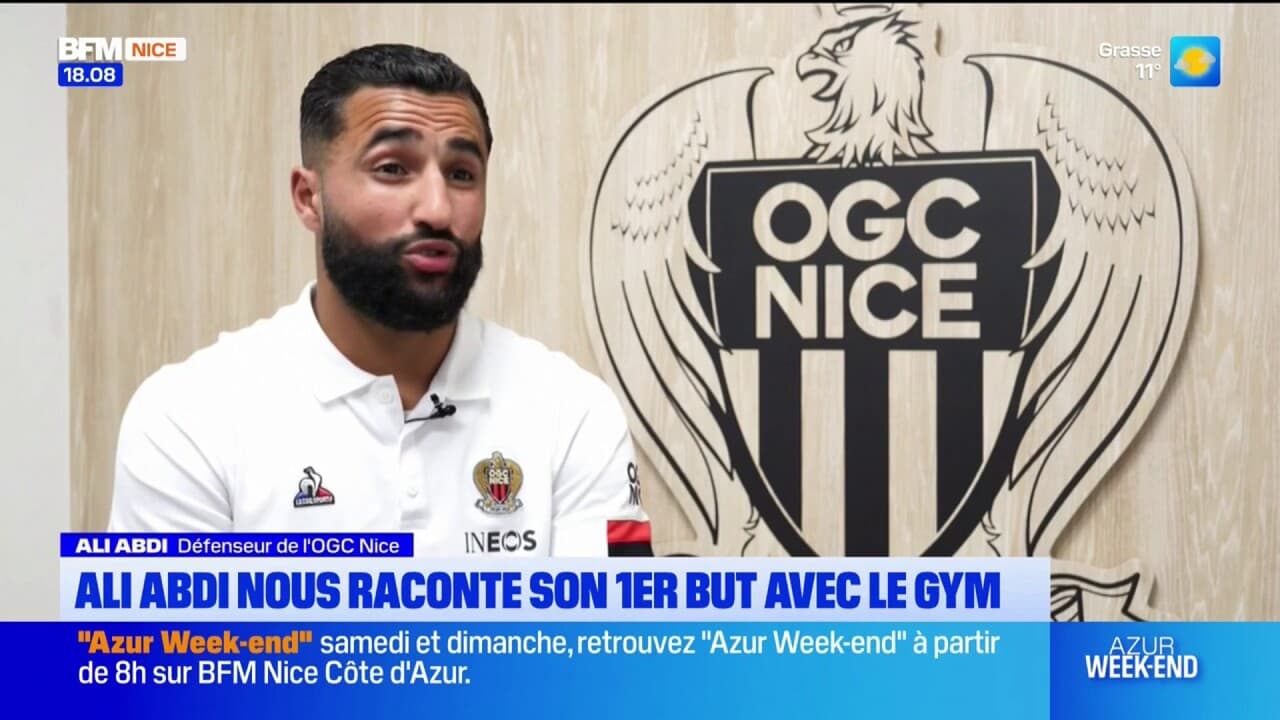 OGC Nice: Ali Abdi raconte son premier but avec le Gym