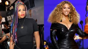 La chanteuse Kelis (à gauche) accuse la popstar Beyoncé (à droite) d'avoir samplé son morceau "Milkshake" sur son album "Renaissance" sans son autorisation. 