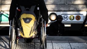 La quasi-totalité du réseau de métro de la capitale est inaccessible aux personnes handicapées 