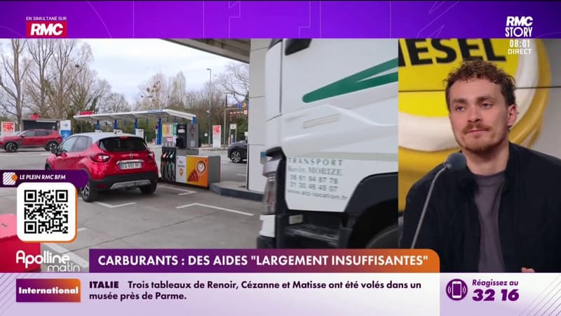 Carburants : opération escargot en région parisienne