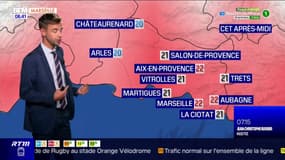 Météo Bouches-du-Rhône: des nuages et quelques précipitations ce lundi, 22°C à Marseille cet après-midi
