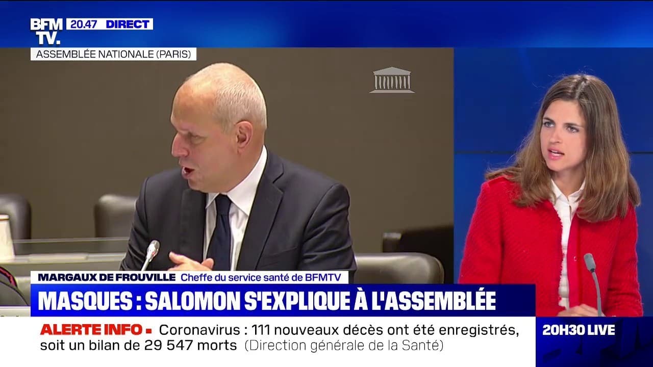 Coronavirus Jérôme Salomon s'explique à l'Assemblée, plusieurs députés