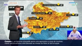 Météo Côte d’Azur: une journée ensoleillée avec des températures élevées