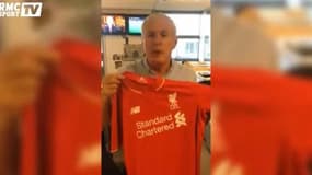 Luis Fernandez fait gagner un maillot de Liverpool