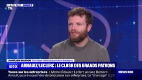 Surtaxe des grandes entreprises: "On est atterrés par l'indécence des propos de monsieur Arnault", affirme Aurélien Boudon (Solidaires)