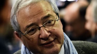 Jean-Paul Huchon, le soir du second tour des élections régionales, le 13 décembre 2015 à Paris.