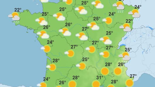 La météo du dimanche 27 juillet 2025 La météo du dimanche 27 juillet 2025