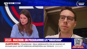 Macron : un programme LFI "ubuesque" - 18/06