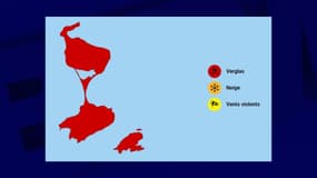 Saint-Pierre est Miquelon a été placé en vigilance rouge au verglas le 7 mars 2024