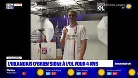 OL: l'Irlandais Jake O'Brien signe au club pour quatre ans