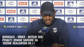Bordeaux - Nîmes : buteur sur penalty, Briand savoure sa 100ème réalisation en Ligue 1