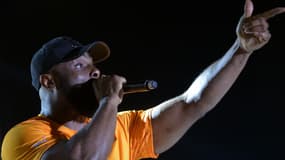 Kaaris lors d'un festival à Abidjan, le 28 avril 2019.