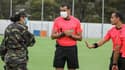 Un match de D2 marocaine interrompu