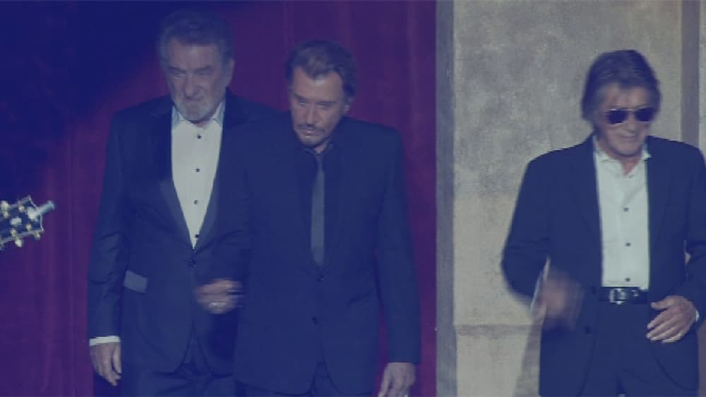 Eddy Mitchell, Johnny Hallyday et Jacques Dutronc, les "Vieilles Canailles". Eddy Mitchell, Johnny Hallyday et Jacques Dutronc, les "Vieilles Canailles".