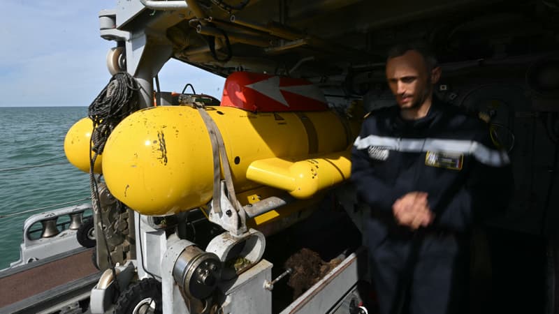 "Déminer une zone, ça peut prendre des années”: la France a neutralisé 853 engins explosifs en 2025, voici comment travaille (très lentement) le chasseur de mines français l’Aigle