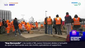 Seine-Maritime: un barbecue en soutien aux agents en grève au Havre