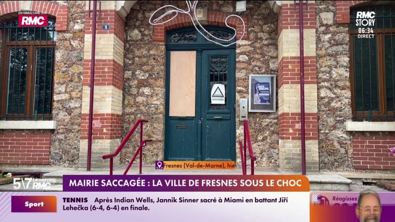 Mairie saccagée : la ville de Fresnes sous choc