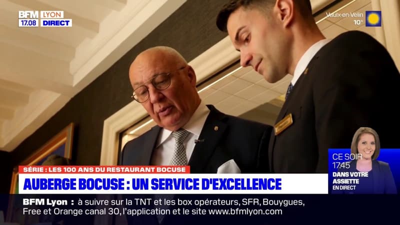100 ans du restaurant Bocuse: un service d'excellence (1/1)