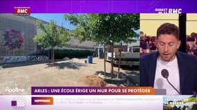 Un mur autour d'une école pour se protéger des dealeurs