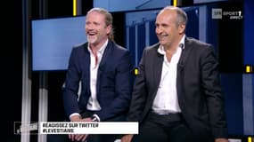 Emmanuel Petit et Philippe Saint-André