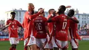 Brest-Monaco, le 5 avril 2025 au stade Francis-Le Blé