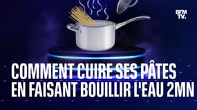 Comment cuire ses pâtes en faisant bouillir l'eau seulement 2 minutes