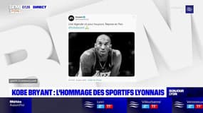 Mort de Kobe Bryant: les hommages des sportifs lyonnais