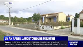 "On n'est pas tranquille, on a toujours cette appréhension." Un an après les inondations monstres, l'Aude toujours meurtrie