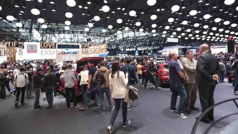 Le stand Citroën au dernier mondial de l'auto, en 2016