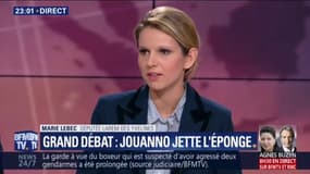 Marie Lebec (LaREM) : "Ce qui est important, c'est qu'il y ai une instance qui garantisse la neutralité du débat"