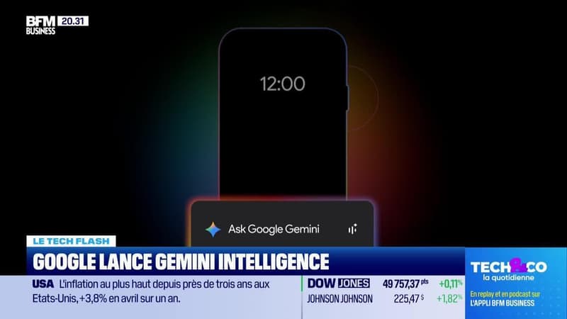 Le Tech Flash : Google lance Gemini Intelligence, par Léa Benaim - 12/05