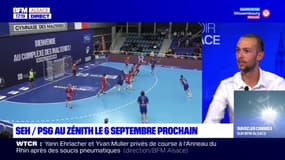 Coupe de France: le président du Strasbourg Eurométropole Handball vise un match à guichets fermés contre le PSG
