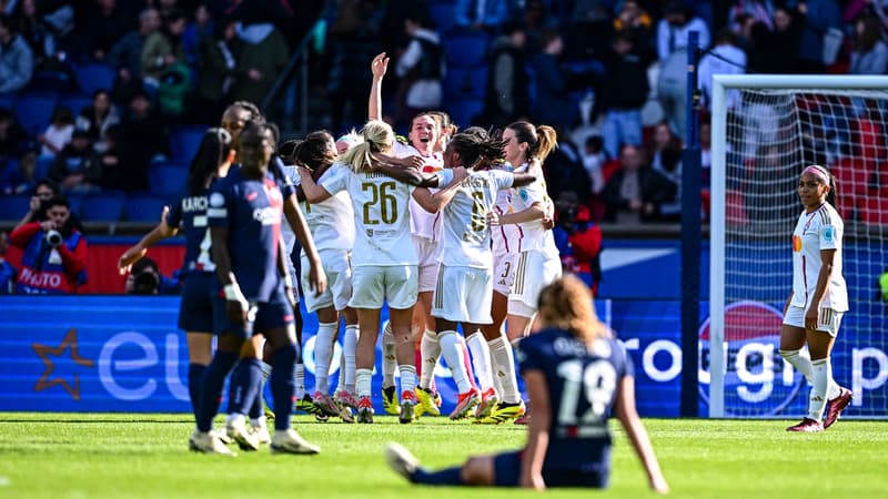 Ligue des champions féminine: l’Olympique Lyonnais élimine le PSG et rejoint le FC Barcelone en finale pour un remake