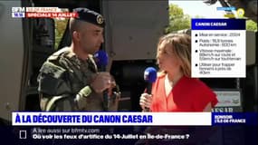 Spéciale 14-Juillet: à la découverte du canon caesar à Paris
