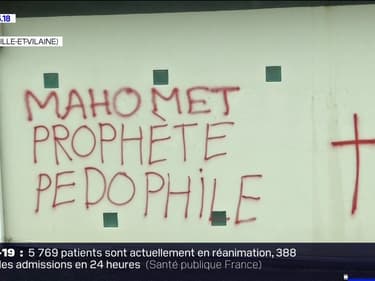 Rennes: des tags anti-musulmans découverts sur les murs d'une salle de prière, Gérald Darmanin se rend sur place