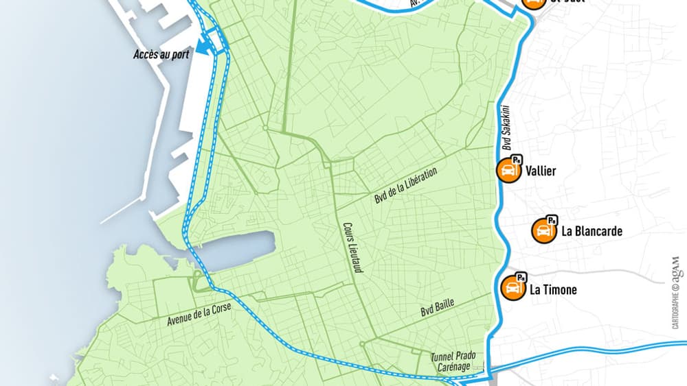Le plan de la zone à faibles émissions à Marseille 