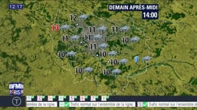 Météo Paris-Île-de-France du lundi 14 novembre 2016: Un ciel toujours couvert pour cet après-midi
