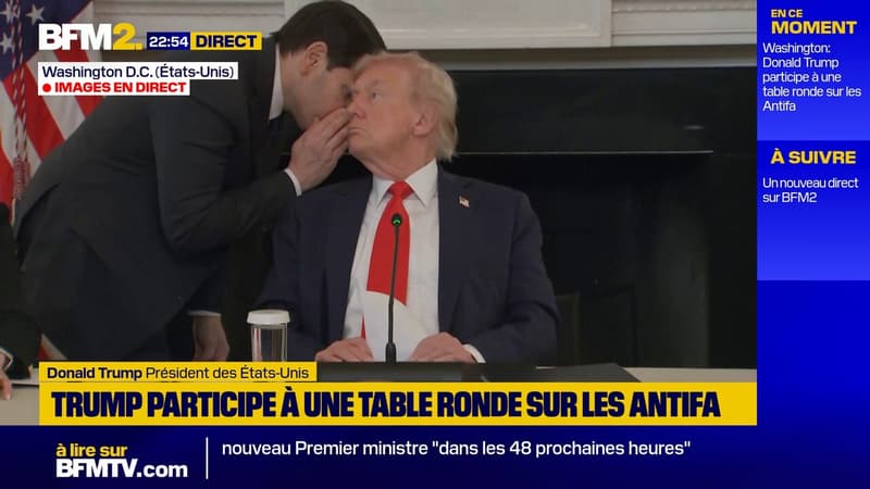 Guerre à Gaza: en pleine conférence de presse, Marco Rubio avertit Donald Trump qu'un accord est 
