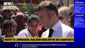 Mayotte: Emmanuel Macron échange avec des habitants qui font face à des difficultés pour obtenir un prêt à taux zéro après le cyclone Chido