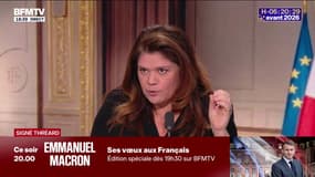 Vœux d'Emmanuel Macron pour 2026: "Il va prendre la parole pour dire ce qu'il n'adviendra pas", estime Raquel Garrido, ancienne députée LFI