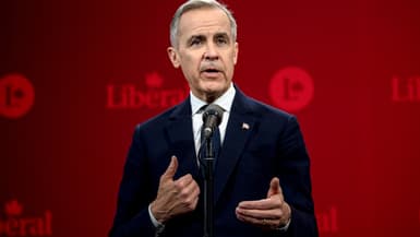 Mark Carney le 26 février 2025 à Montréal.