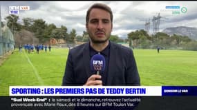 Sporting club de Toulon: les premiers pas de Teddy Bertin