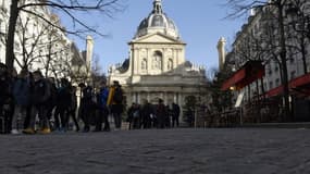 La Sorbonne à Paris.