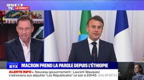 Macron prend la parole depuis l'Éthiopie - 21/12