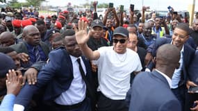 Kylian Mbappé est arrivé à Yaoundé, au Cameroun, le 6 juillet 2023