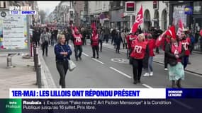 Retraites: mobilisation à Lille pour le 1er-Mai