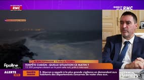 Alain Espinasse, préfet du Finistère : "Nous déplorons un seul blessé léger"