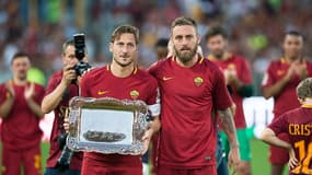Francesco Totti et Daniele De Rossi, le 28 mai 2017