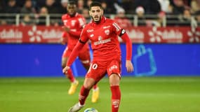 Yassine Benzia en février 2020, avant son accident